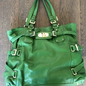 Michael Kors leather bag with shoulder strap